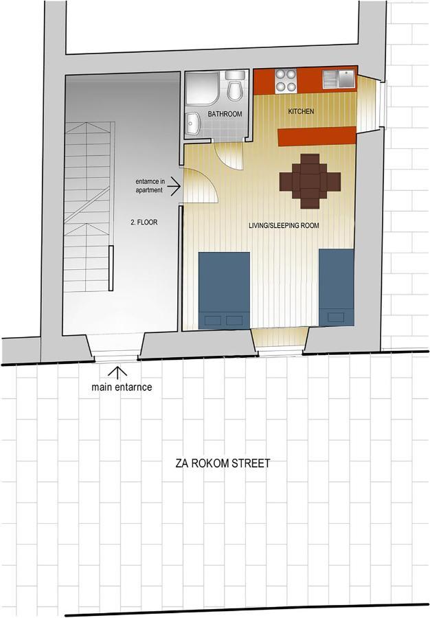 Apartment Naval Dubrovník Exteriér fotografie